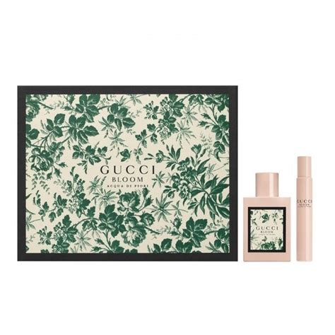 gucci bloom acqua di fiori gift set|gucci bloom reviews.